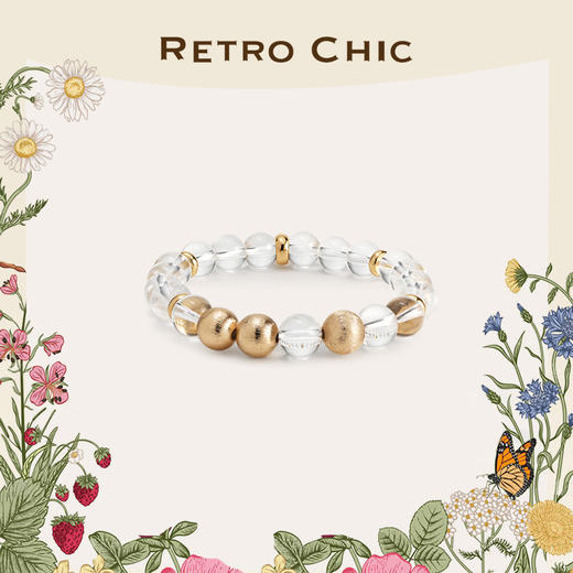 【秋季上新】Garden of Eden 伊甸园系列 | 果壳晶石双珠手链 商品图0