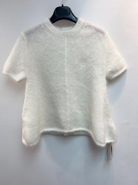 女款logo短袖针织衫014