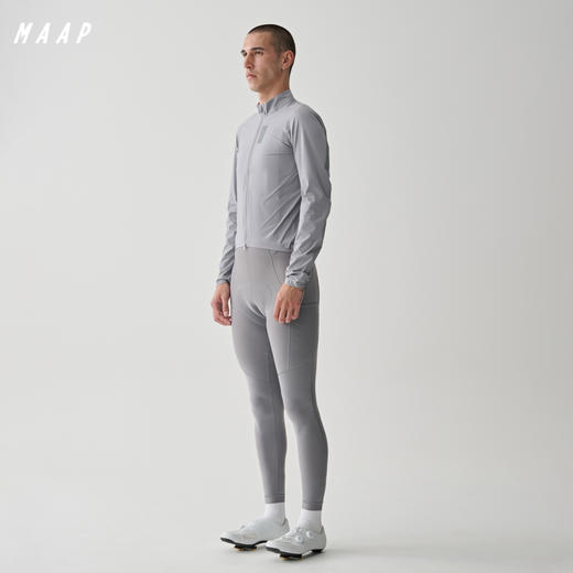 MAAP 男士 Team Bib Evo Thermal Cargo Tights 太空灰 加绒骑行长裤 商品图0