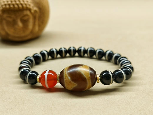 虎眼玛瑙天珠手串8mm 商品图2