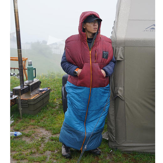 安地斯 银杏系列0-5度舒适温标可穿戴式棉衣 商品图1