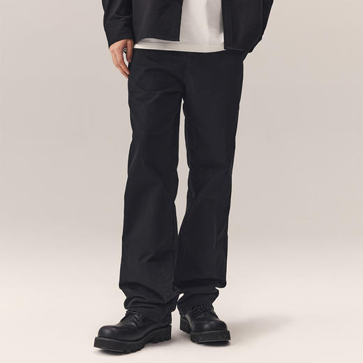 CHINISM赤尘 美式复古卡其色伐木工装裤男秋季重磅直筒男士休闲裤 商品图1