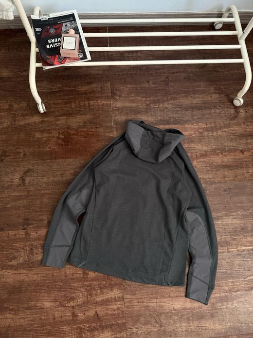 n攀山鼠 男款户外保暖快干运动帽衫拉链版神鸦 商品图5