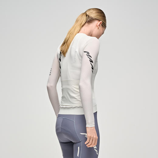 MAAP 女士 Emerge LS Jersey 秋雾白 长袖骑行服 商品图1