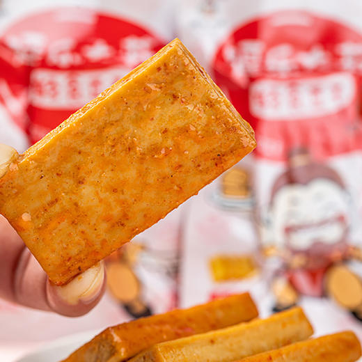 轻食豆干#“非遗手信”豆香浓郁，劲爽香辣，卤味十足，紧实弹牙，优选原豆+山泉水煮浆，轻油轻调料风味，好吃营养无“腹”担 商品图5