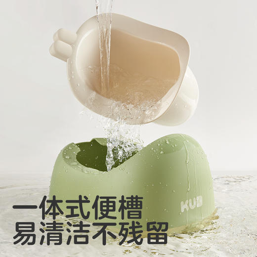 【新品】可优比儿童坐便器小马桶挂墙式尿壶桶男孩小便池斗站立专用尿盆 商品图3