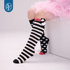 【盼达啵啵袜子】年衣儿童袜子男女童秋冬新款条纹宝宝撞色中筒袜 商品缩略图4