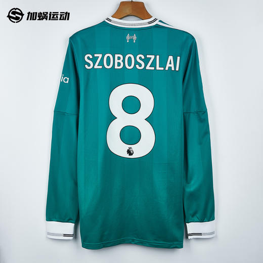 SFS Adidas阿迪达斯25/26赛季利物浦三叶草二客长袖球员版球衣JV6460 商品图1