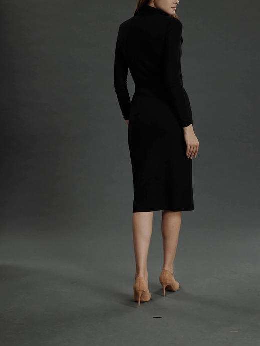 FREY｜KT058 PORTO knit dress [ 黑 ] 商品图1