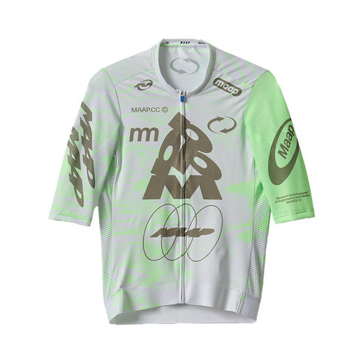 MAAP 男士 Chroma系列  Pro Air 3.0 旋风绿 短袖骑行服 商品图5