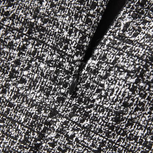 「高货wl」全新升级【铂金会员358/天猫479/差价121】(74948)洛诗琳法式轻奢小香风连衣裙2025秋季粗花呢收腰鱼尾裙 商品图3