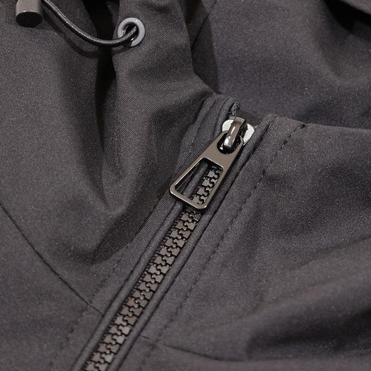 半身缘女装 春季户外防风防水简约大方连帽夹克261113P01340003 商品图8