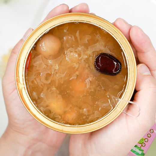 【宜昌助农馆】华贵  银耳莲子羹礼盒装258g*8碗  配独立小勺 商品图4