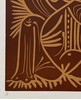独角鹿西洋古董 1962年西班牙艺术大师签名创作出品限量麻胶版画作品《日光》 商品缩略图3