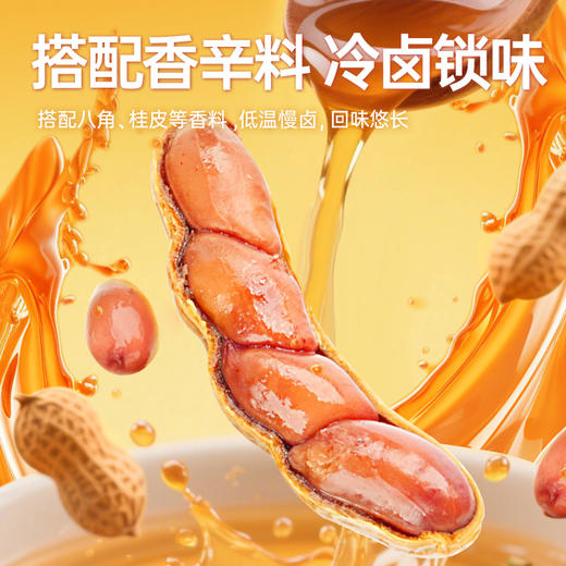 【鲜食新品】几多全鸡汤卤花生 160g 商品图3