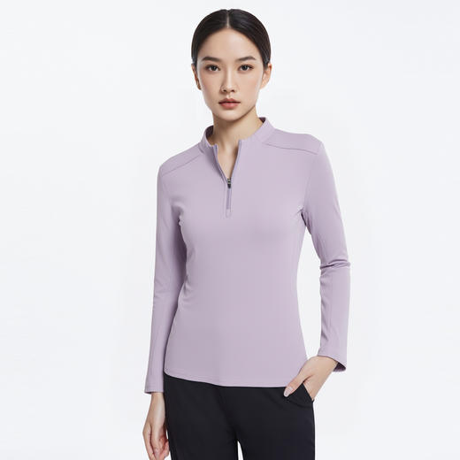 【抗静电&防紫外线】圣得西2025秋季新款情侣半开衫轻户外百搭T恤 商品图13