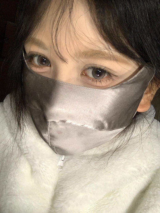 mimipark半年抛【粉灰兔毛】14.5mm 商品图3