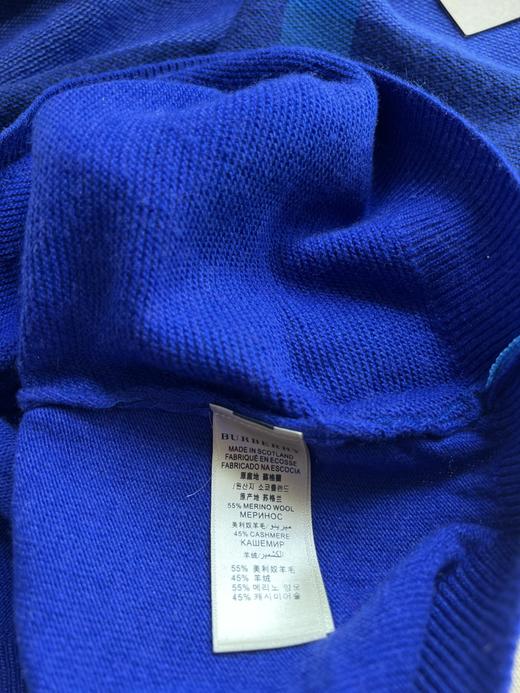 巴家格纹圆领羊毛毛衣(蕾姐穿L) 商品图12