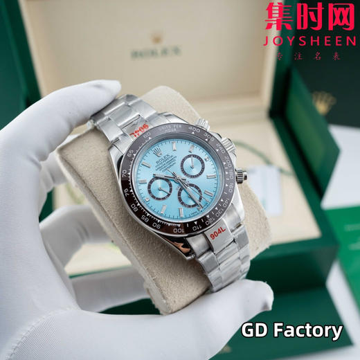 亲民版 劳力士宇宙计型 包边陶瓷圈 新款迪通拿系列 冰蓝迪 男士腕表 商品图4