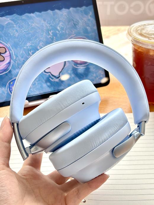 【好音质不用上千 】塞尔兰斯无线降噪立体声耳机MS-B8ANC 蚕丝喇叭 滑动调节音量 降噪设计 伸缩折叠收纳 续航约100h 商品图10