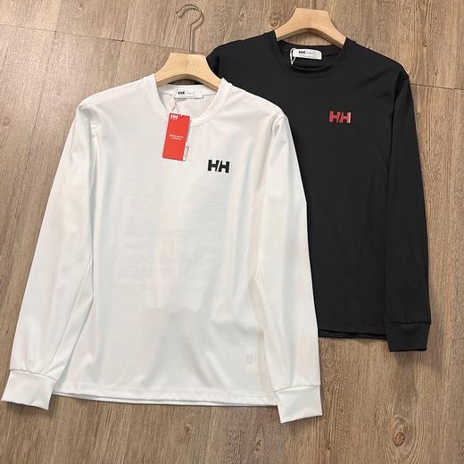 H/H海丽汉森25春新情侣款日常休闲速干弹力图案印花长袖T恤 商品图0