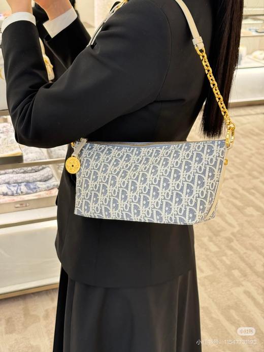 迪*奥新款老花色hobo腋下包 商品图5