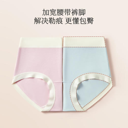 【49.9元5条】轻存10A抑菌莫代尔亲肤女士内裤 商品图5