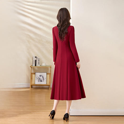 HR ZRX5657气质时尚潮流法式连衣裙 商品图3