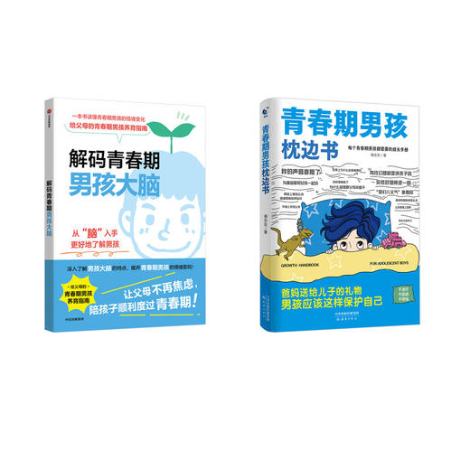 解码青春期男孩大脑+青春期男孩枕边书 商品图0