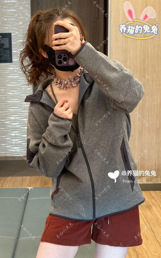 鸟家立领抓绒夹克衫！男女同款091009 商品图1