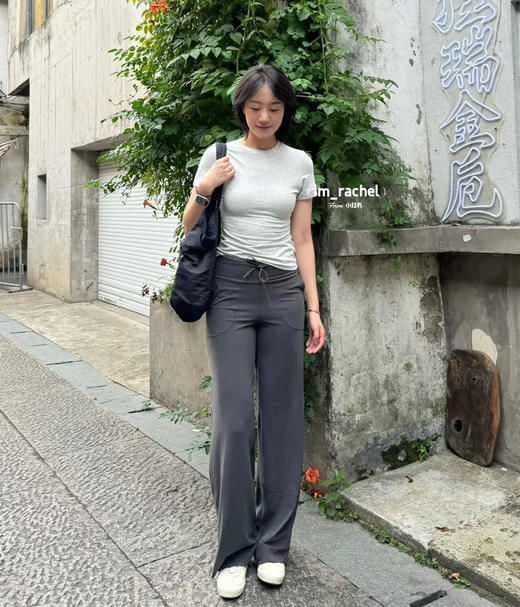 Lu家 Throwback still系列女士运动长裤091102 商品图3