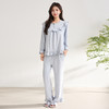 I'd爱帝云感绵柔花纱荷叶边宽松长袖居家套装 商品缩略图6