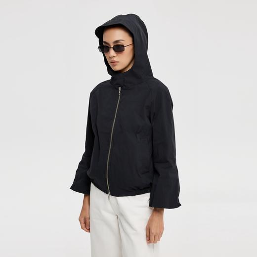 oneup花苞袖连帽拉链夹克 商品图3