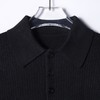 M055SDSA男士秋冬新款痞帅男装潮牌纯色polo翻领针织衫休闲百搭毛衣 商品缩略图2