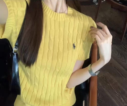 经典款！拉夫这件麻花短袖也太好看了吧！ 商品图10