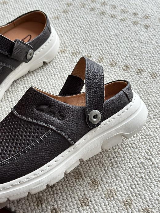 Clark*其乐 男士休闲真皮凉鞋 商品图5