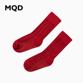【秒】【MQD】【专柜同款】马骑顿童装儿童秋冬袜子男女童新款儿童中筒袜