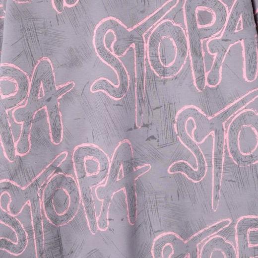 WY1072SDSA男士秋冬新款痞帅男装潮牌撞色割破字母圆领卫衣百搭时尚上衣 商品图3