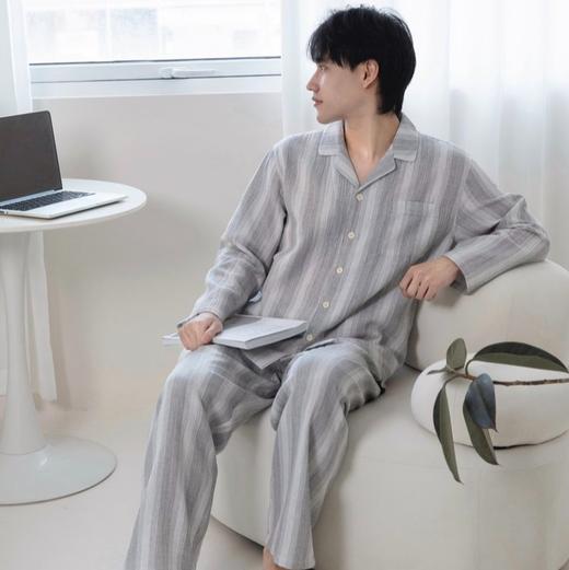 门店专柜同款【薄雾彩云衫套装】 软乎乎的家居服套装🏠 高口碑100%棉纱睡衣🧵真muj*源头厂双层纱 商品图2