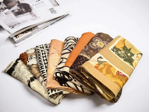 优品堂『花影摇曳2』90x90方巾 商品图0