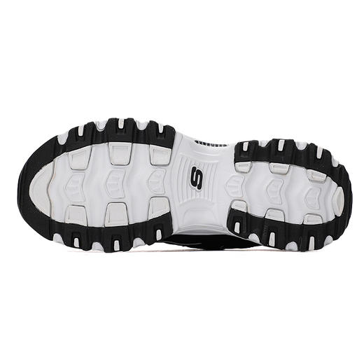 斯凯奇D'LITES系列  女士黑白熊猫鞋 时尚绑带运动鞋 商品图3