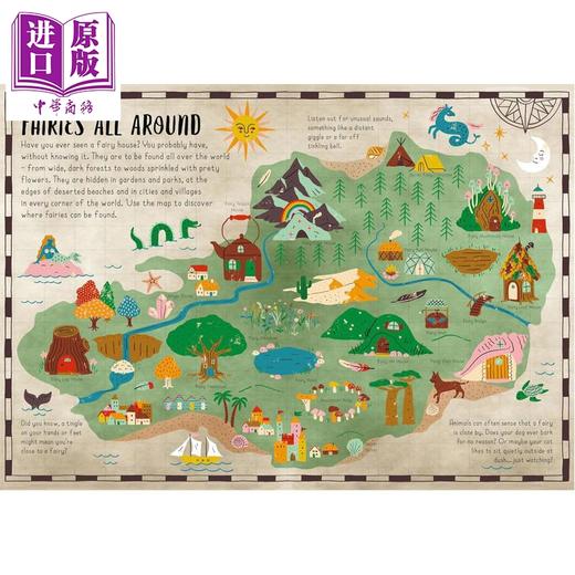 【中商原版】仙女树屋 Fiona Munro Fairy Tree House 包含神奇的立体场景和19个可拆卸的互动玩具部件 英文原版 精装童书读物 商品图2