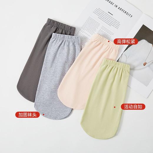 睡眠袜男女纯棉抑菌月子袜套成人儿童老人空调保暖袜腿套长袜子 商品图1