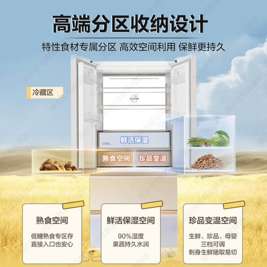 海尔（Haier）冰箱 BCD-510WGHFD1BNXU1 商品图5