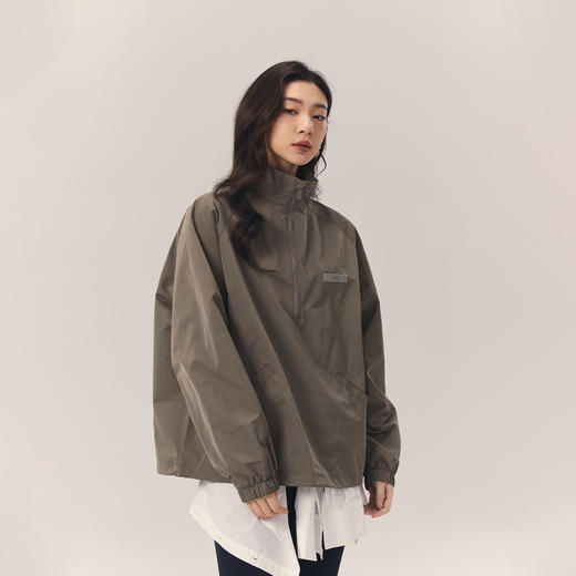 CHINISM赤尘 立领半拉链卫衣男秋季美式宽松男士套头运动夹克外套 商品图0