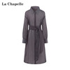 会员福利【天丝+亚麻】拉夏贝尔/La Chapelle松弛感绑带收腰防晒长袖衬衫中长款 商品缩略图0