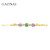 GAONAS  腰缠万贯 中式贵气奢华金色手链11617SGO 商品缩略图2