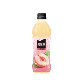 【超市】美汁源汁汁桃桃桃汁饮料450ml