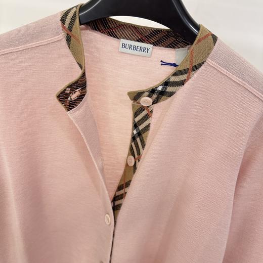 女款格纹针织毛衣开衫007 商品图2