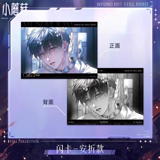 快看 小蘑菇 极光之拥 闪卡 吧唧 耽美 国谷 商品图1